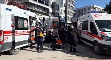 Van'da otopark yangınında 29 kişi dumandan etkilendi