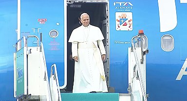 Vatikan Devlet Başkanı Papa 14. Leo'yu taşıyan uçak Ankara'ya iniş yaptı.