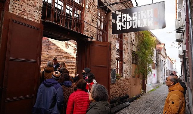 Yangında küle dönen sanatın merkezi Fabrika Ayvalık'a, AB desteği geldi