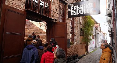 Yangında küle dönen sanatın merkezi Fabrika Ayvalık'a, AB desteği geldi