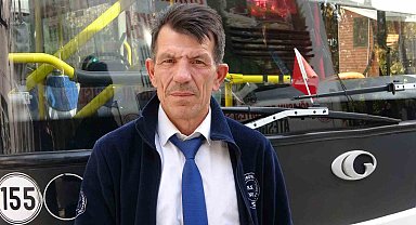 Yaralı köpeği kurtarmak için seferini yarıda bırakan halk otobüsü şoföründen insanlık dersi