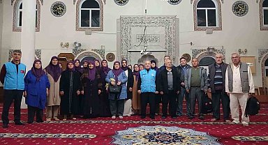 Yatağan'da umreciler dualarla uğurlandı