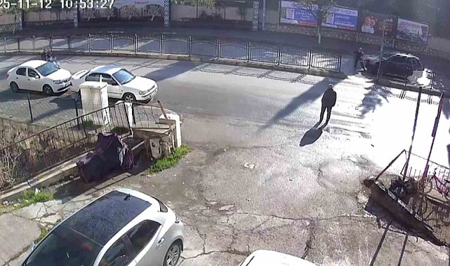 Yaya geçidinde 5 gün arayla yaşanan iki kaza kamerada