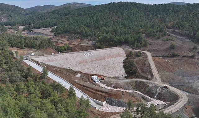 Yaykın Göleti 464 bin 909 metreküp su kapasitesiyle 700 dekar tarım arazisini suyla buluşturacak
