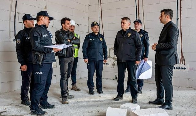 Yeni İl Emniyet Müdürlüğü binasında sona yaklaşıldı