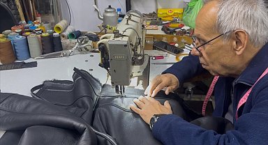 Yıpranmış deri montları hayata döndürüyor