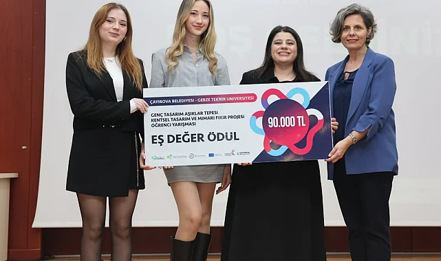 Yourban Projesi Genç Tasarımlar ödüllendirildi