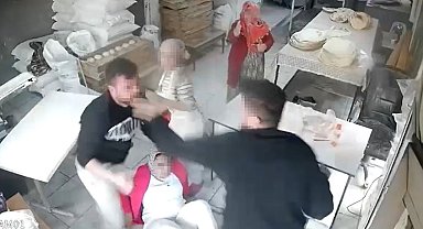 Yumruk yumruğa borç kavgasında kadın yerlerde sürüklendi