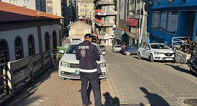 Zonguldak'ta gelişi güzel parklara cezai işlem