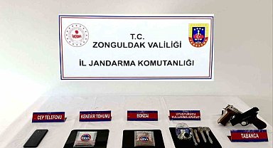 Zonguldak'ta jandarmadan üç ayrı narkotik operasyonu, 3 şüpheli yakalandı