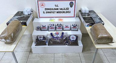 Zonguldak'ta narkotik operasyonda 8 şüpheli yakalandı