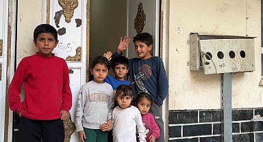 Zor şartlarda yaşayan 6 yetim çocuklu aile için yeni bir hayat başladı