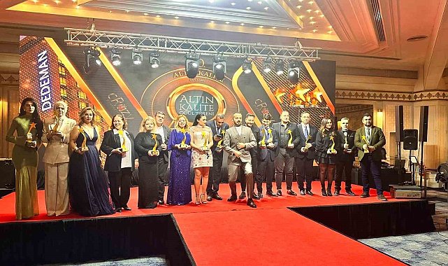 10. Uluslararası Altın Kalite Ödülleri sahiplerini buldu