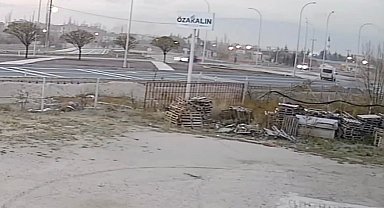 18 kişinin yaralandığı kaza güvenlik kamerasında