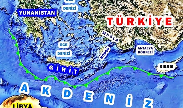 22 yıllık deprem araştırmacısı Timuçin Özat: "Girit'te 8'in üzerinde deprem Akdeniz'de tsunami riski doğurur"