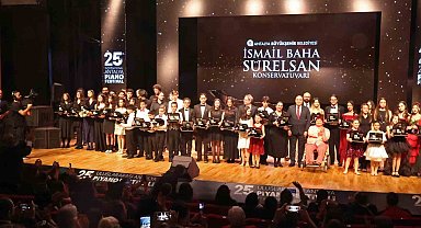 25. Uluslararası Antalya Piyano Festivali'nde genç yetenekler sahne aldı