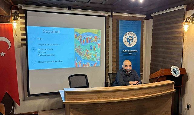 'Evliya Çelebi İle Geçmişe Yolculuk' konulu sohbet gerçekleştirildi