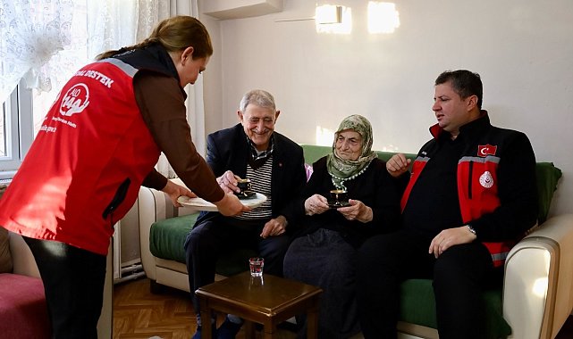67 yıllık mutluluğa "kahve bahane" ziyareti