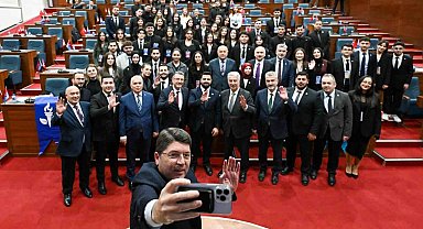 Adalet Bakanı Tunç Hukuk Fakültesi öğrencileri ile buluştu