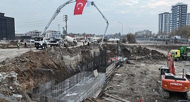 Adana Ege Bağatur Kavşak Projesi'nin temeli atıldı