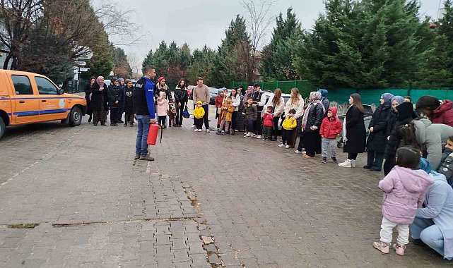 AFAD'dan özel eğitim ve rehabilitasyon merkezinde tatbikat