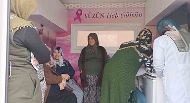 Ağrı'da gezici kanser tarama aracı köy köy dolaşarak kadınlara ücretsiz hizmet sunuyor