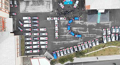 Ağrı'da güvenlik güçlerine 85 yeni araç teslim edildi