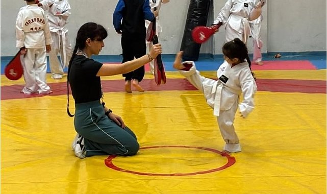 Ağrı'da taekwondo çalışmaları geleceğin sporcularını yetiştiriyor