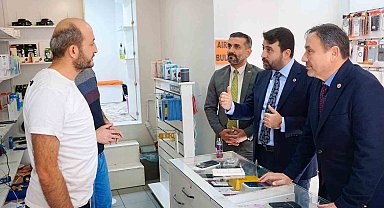 AK Parti heyeti Safranbolu'da esnafların taleplerini dinledi