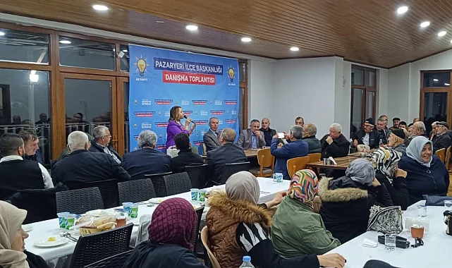 AK Parti Pazaryeri Teşkilatı Küçükelmalı Tabiat Parkı'nda buluştu