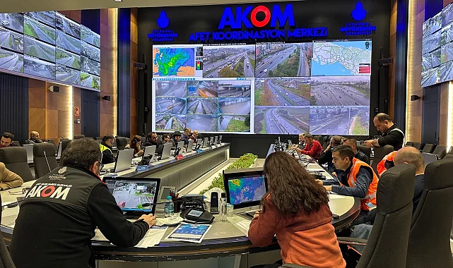AKOM'da kriz masası kuruldu... İstanbul'da ekipler teyakkuzda!
