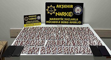 Akşehir'de uyuşturucu operasyonu: 1 tutuklama