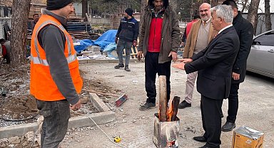 Akşehir'de yeni ilçe sağlık binasında sona doğru