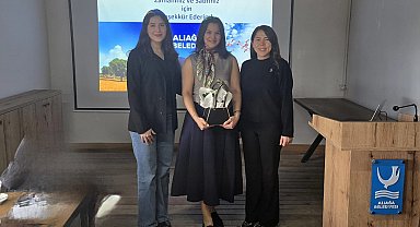 Aliağa'da ailelere ergenlik iletişimi semineri