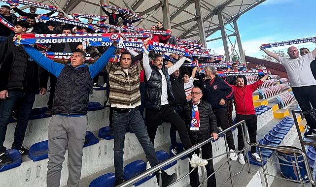Almanya'dan Zonguldakspor'un taraftar grubu 'Krallar'a anlamlı destek