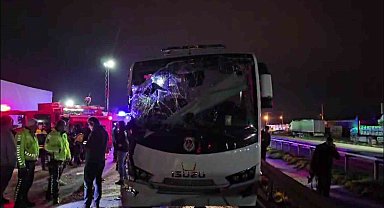 Amasya'da zincirleme kaza: 23 yaralı