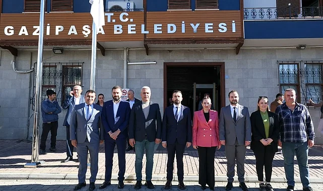 Antalya Büyükşehir Başkan Vekili Büşra Özdemir Gazipaşa'da
