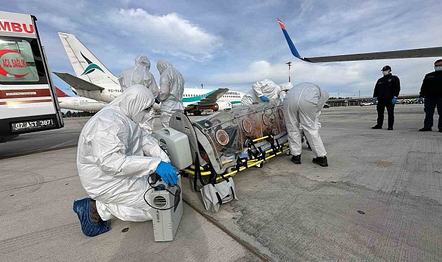 Antalya Havalimanı'nda uluslararası salgın senaryolu "Acil Durum Tatbikatı"