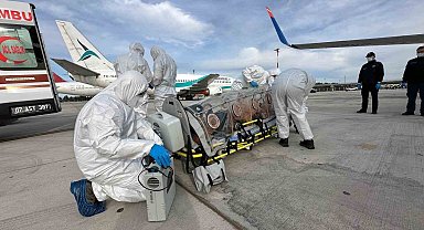 Antalya Havalimanı'nda uluslararası salgın senaryolu "Acil Durum Tatbikatı"