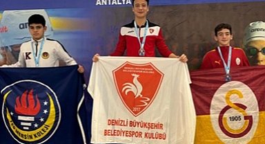 Antalya'da 4 altınla büyük başarı