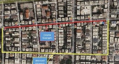 Antalya'da Teoman Paşa Caddesi bir hafta kapalı