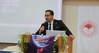 Ardahan'da "Teknofest Türkiye şampiyonluğu tecrübe paylaşımı" yapıldı