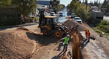 ASAT'tan Akdeniz Sanayi Sitesi bölgesine yeni kanalizasyon yatırımı