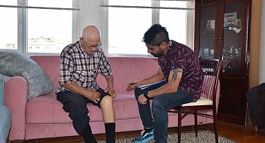 Atakum'da 225 aileye evde bakım desteği