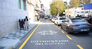 Aydın Büyükşehir Belediyesi yol yapım ve yenileme çalışmalarını sürdürüyor