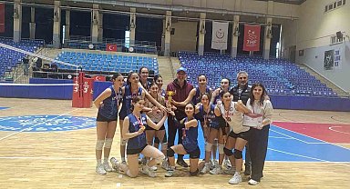 Aydın'da Genç A Kızlar Voleybol İl Birinciliği müsabakaları sona erdi