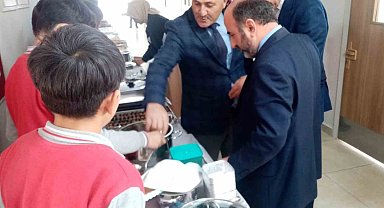 Aydıntepe'de öğrenciler yöresel lezzetleri tanıttı