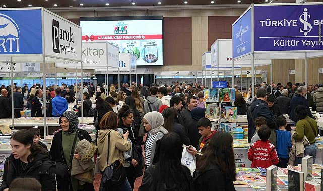 Bahçelievler Kitap Fuarı'nı 1,5 milyon kitapsever ziyaret etti