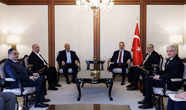 Bakan Fidan, Hamas heyetiyle Ankara'da görüştü