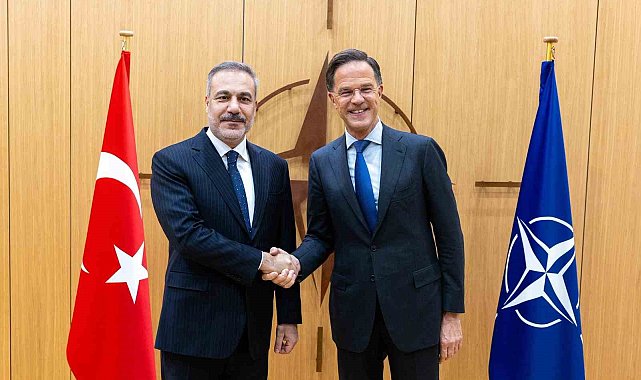 Bakan Fidan, NATO Genel Sekreteri Rutte ile görüştü